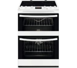 ZANUSSI  ZCV664FPW 60 cm Electric Cooker - White